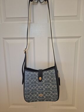 Coach Hadley Convertible Crossbody Bag In Signature Denim